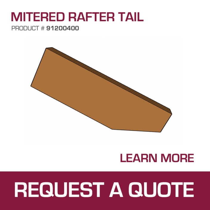Mitered Rafter Tail